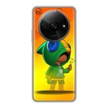 Чехол Бравл Старс для Xiaomi Redmi A3 – LEON в кофте
