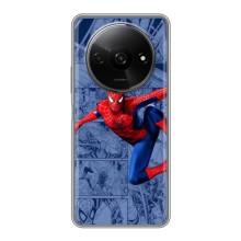 Силиконовый Чехол для Xiaomi Redmi A3 – Человек Паук