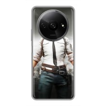 Чехол PUBG для Сяоми Редми А3 (AlphaPrint) (Пабг мен)