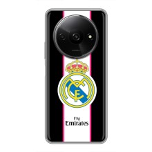 Чехол для Xiaomi Redmi A3 с принтом (Лого Real Madrid)