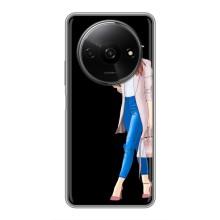 Чохол з картинкою Модні Дівчата Xiaomi Redmi A3 – Дівчина з телефоном