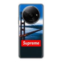 Чеохол для Xiaomi Redmi A3 з картинкою Supreme (AlphaPrint) – Стиль Supreme