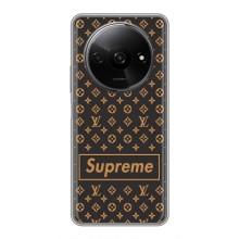 Чеохол для Xiaomi Redmi A3 з картинкою Supreme (AlphaPrint) – Supreme LV