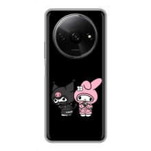 Чехол с кроликом Куроми на Xiaomi Redmi A3 (Куроми и Мелоди)