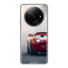 Силиконовый чехол Маквин для Xiaomi Redmi A3 – Маквин на трасе