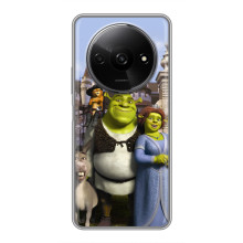 Чехол с мультфильмом Шрек на Xiaomi Redmi A3