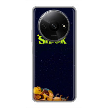 Чохол з мультфільмом Шрек на Xiaomi Redmi A3 – Шрек лого