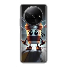 Чохол з мемом Тралалело тралала на Xiaomi Redmi A3 (Капучіно асасіно)