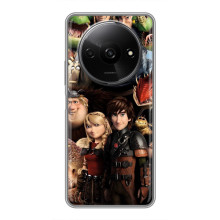 Чохол як приборкати дракона на Xiaomi Redmi A3 (Персонажі дракона)