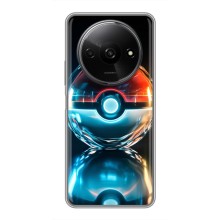 Чехол с Пикачу на Xiaomi Redmi A3 (Мяч Пикачу)