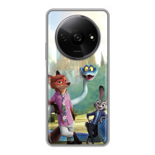 Чехол Зоотрополіс на Xiaomi Redmi A3 – Ник Джуди и змея