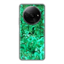 Мраморный чехол на Xiaomi Redmi A3 (VPrint) (Салатный Мрамор)