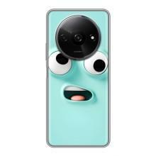 Силиконовые Чехлы (смешные стикеры) для Xiaomi Redmi A3 – мордочка