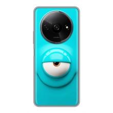 Силиконовые Чехлы (смешные стикеры) для Xiaomi Redmi A3 – Одноглазик