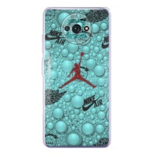 Силиконовый Чехол Nike Air Jordan на Редми А3 (Джордан Найк)