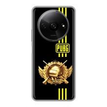Чехол (TPU) с картинкой "Лого Пабг" на Редми А3 – Лого PUPG