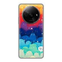 Силиконовый чехол с котиком для Xiaomi Redmi A3 – Mew