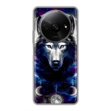Защитные чехлы для Сяоми Редми А3 (AlphaPrint) (ХИТ продаж) ВОЛК (Волк)