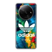 Чехлы Адидас для Xiaomi Redmi A3x (AlphaPrint) – Яркий Адидас
