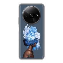 Чехлы (ART) Цветы на Xiaomi Redmi A3x (VPrint) (Квіти на голові)