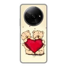 Чехлы для любимой на Редмі А3ікс (VPrint) – Медвежата