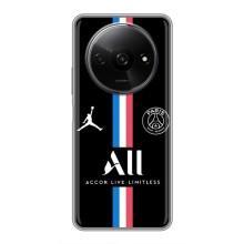Чохли PSG для Xiaomi Redmi A3x (AlphaPrint) (футболка ПСЖ)