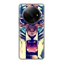 Чехлы с изображением разных животных для Xiaomi Redmi A3x (Яркий Тигр)