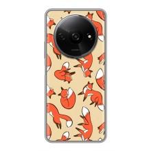 Чехлы с картинкой Лисички для Xiaomi Redmi A3x (VPrint) (Лисички)