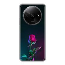 Чохли з принтом Троянд для Xiaomi Redmi A3x – Нічна троянда