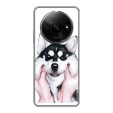 Чохли з собаками для Xiaomi Redmi A3x (VPrint) (Радісний Хаскі)