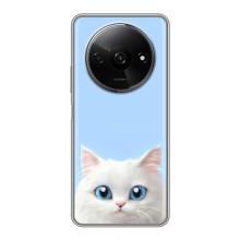 Чохол на тематику: Коти для Xiaomi Redmi A3x – Білий кіт