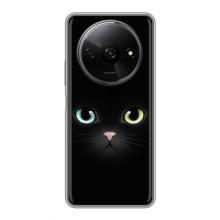 Чохол на тематику: Коти для Xiaomi Redmi A3x – Чорний Котик