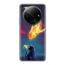 Чохол на тематику: Коти для Xiaomi Redmi A3x – Зустріч
