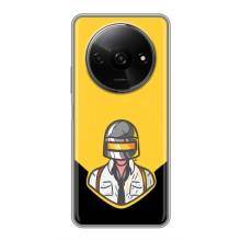 Чехол PUBG для Редми А3икс (AlphaPrint) (Пабг в шлеме)