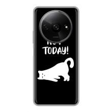 Бампер з зображенням Котиків для Редмі А3х (Not Today)