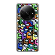 Чохли Амонг Ас для Xiaomi Redmi A3x (AlphaPrint) (Убитий)