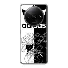 Чехол в стиле "Адидас" для Редми А3х – Adidas шнурки