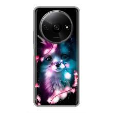 Чехол с Лисичкой для Xiaomi Redmi A3x – Черная Лиса