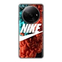 Чохол для Xiaomi Redmi A3x - з принтом Найк (AlphaPrint) – Димчастий найк