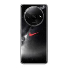 Чохол для Xiaomi Redmi A3x - з принтом Найк (AlphaPrint) – Найк червоний