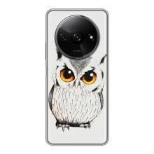 Чохол з пташками на Xiaomi Redmi A3x (VPrint) – Мила Сова