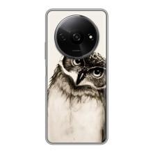 Чохол з пташками на Xiaomi Redmi A3x (VPrint) – Сова