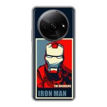 Чехол Супергерой Железный человек на Xiaomi Redmi A3x – Art Iron man