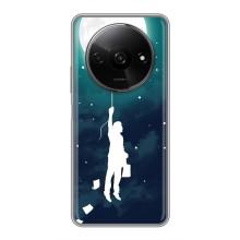 Чехол (ТПУ) с планетами на Xiaomi Redmi A3x – To The moon