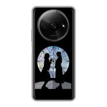 Чехлы Венсдей на Xiaomi Redmi A3x Уэнсдей (AlphaPrint) (комната Уэнздей)