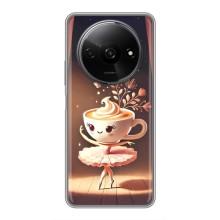 Чехол с мемом Тралалело тралала на Xiaomi Redmi A3x – Балерина капучина