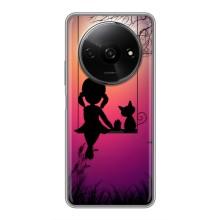 Дівчачий Чохол для Xiaomi Redmi A3x – На гойдалці