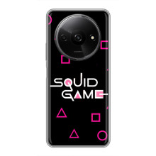 Чохол Гра в кальмара для Xiaomi Redmi A3x – Лого гра кальмара