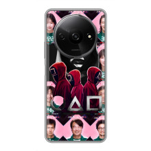 Чохол Гра в кальмара для Xiaomi Redmi A3x – Персонажі гри кальмара