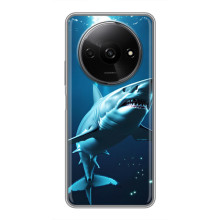 Чехол с картинкой «Хищники» для Xiaomi Redmi A3x – Акула